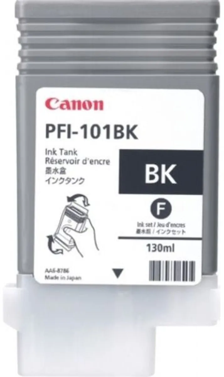 Canon PFI-101BK Inktcartridge - 130ml