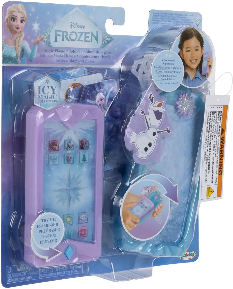 Disney Frozen Telefoon Blauw - 3x AAA - afbeelding 2 van 6