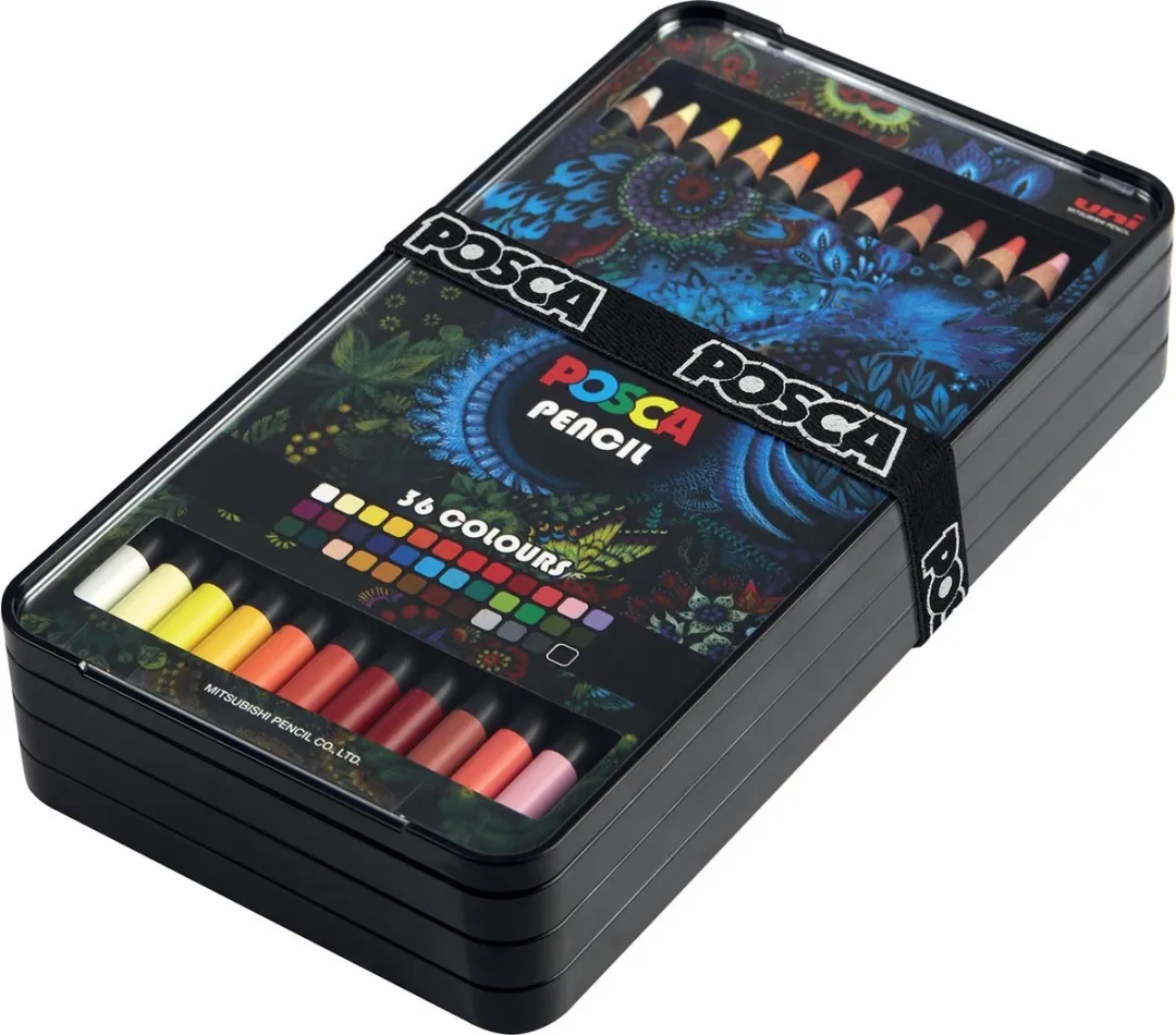 Posca PC-36M Kleurpotloden - 36 Stuks - Meerdere kleuren