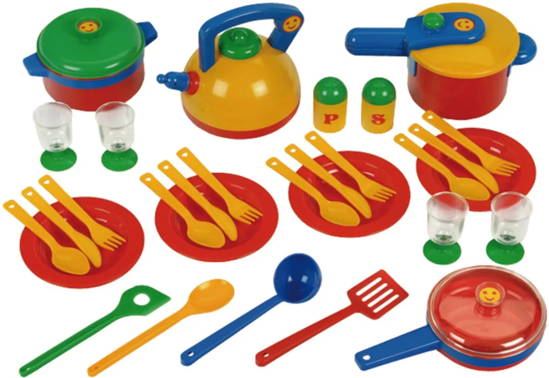 Klein Toys Emma's Keuken Pannenset - 4 Personen Multicolor