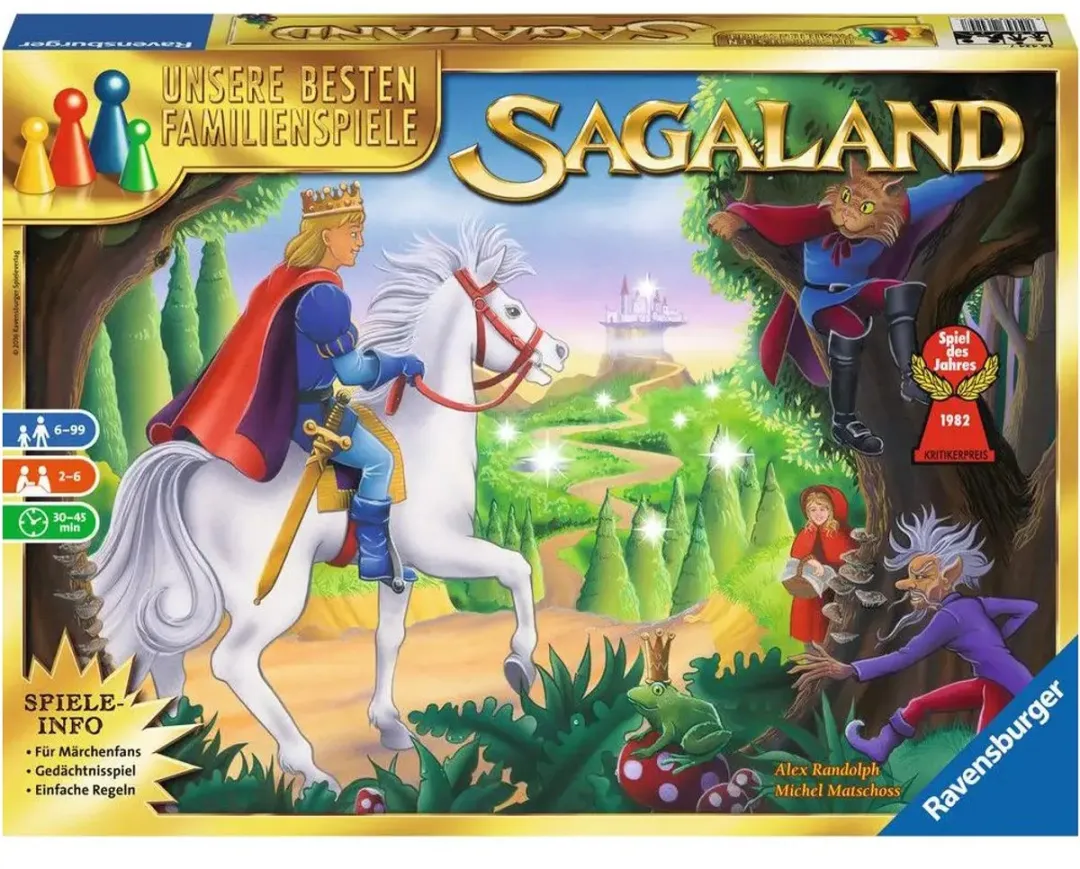 Ravensburger Sagaland Bordspel 26424 - 2-6 Spelers - afbeelding 4 van 4