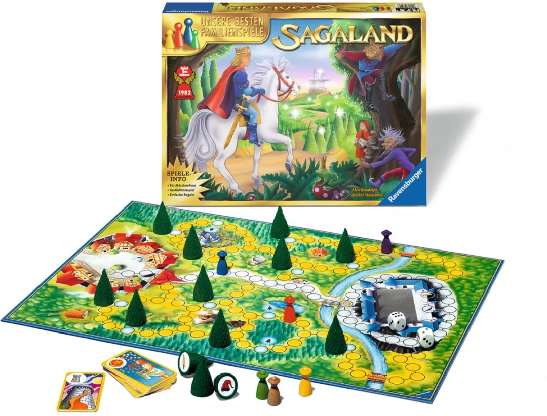 Ravensburger Sagaland Bordspel 26424 - 2-6 Spelers - afbeelding 3 van 4