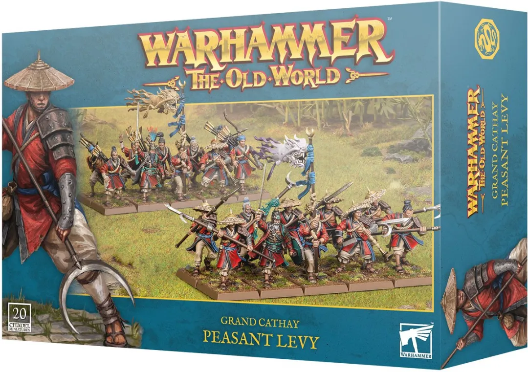 Games Workshop Grand Cathay Peasant Levy