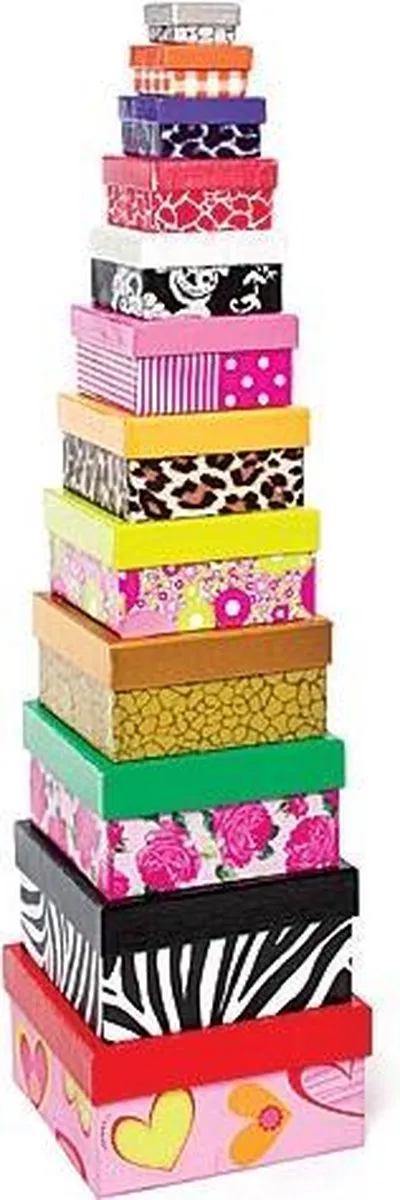 Folia Geschenkdozen Vierkant Wit - 12 Stuks