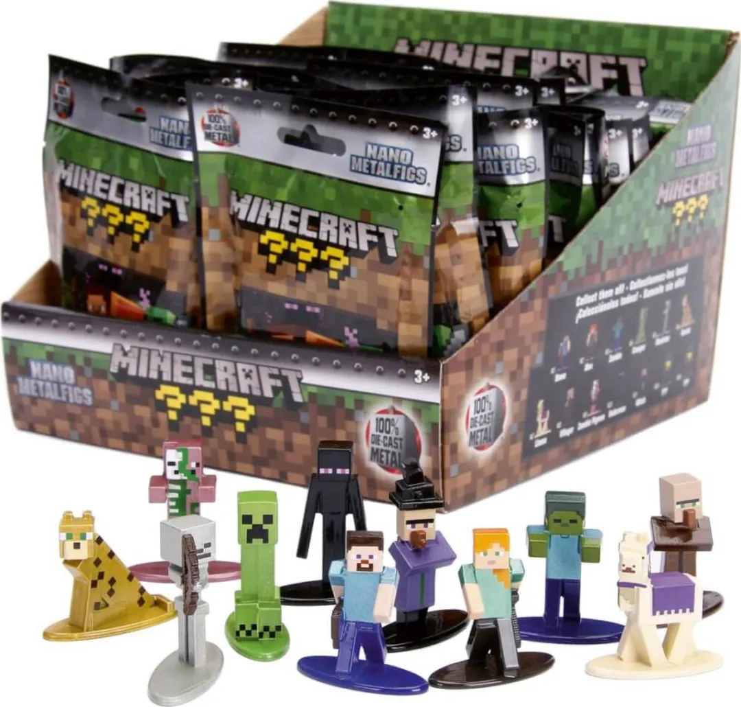 Jada Toys Minecraft Dungeons Verzamelfiguren 12 Stuks - Multicolor