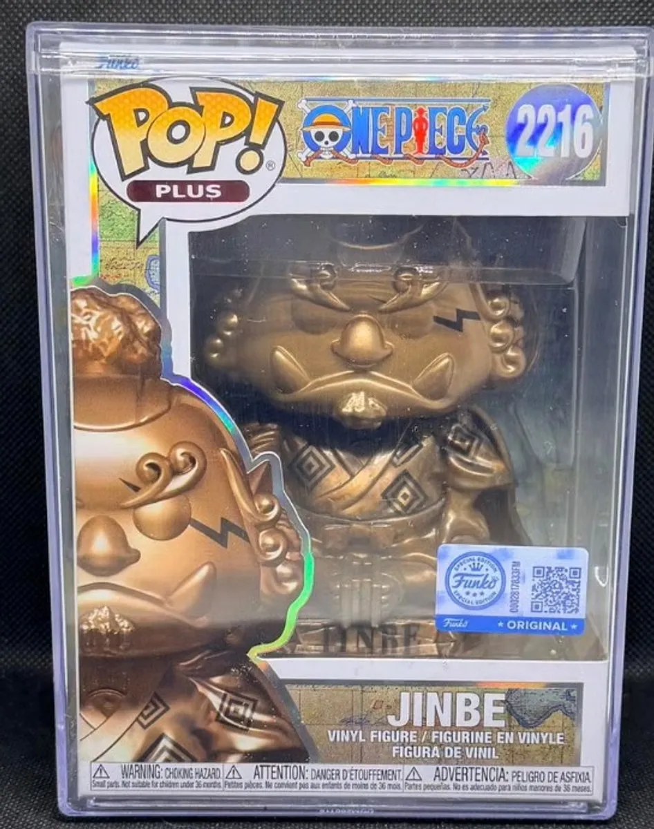 Funko Pop! Plus One Piece Jinbe Bronze Statue #2216