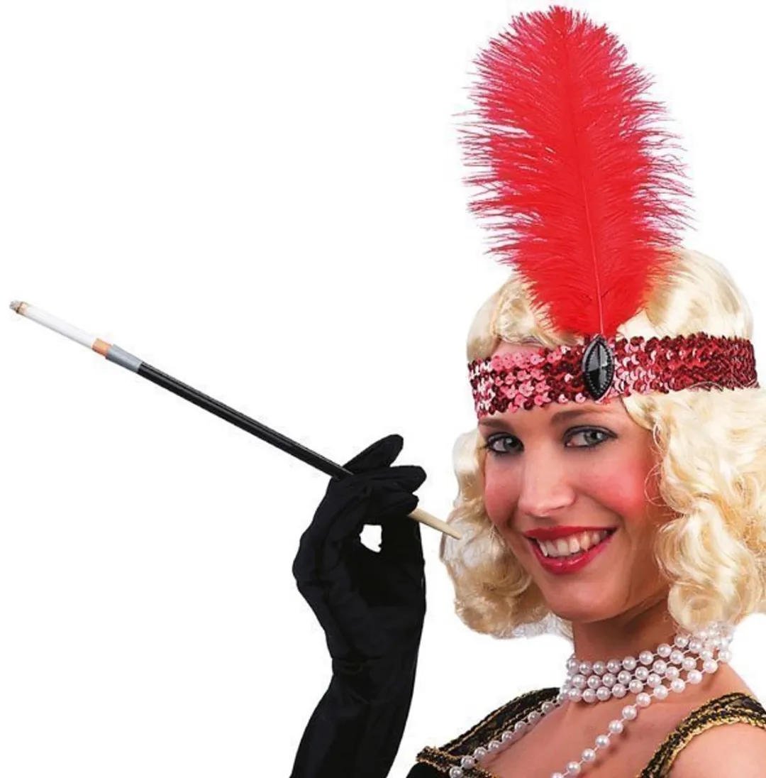 Carnival Toys Red Charleston Diadeem - Rood