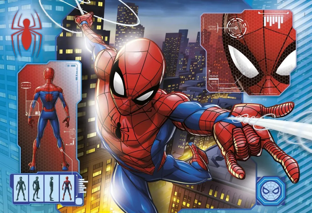 Clementoni Spider-Man Maxi Puzzel 35 Stuks - Vanaf 3 jaar