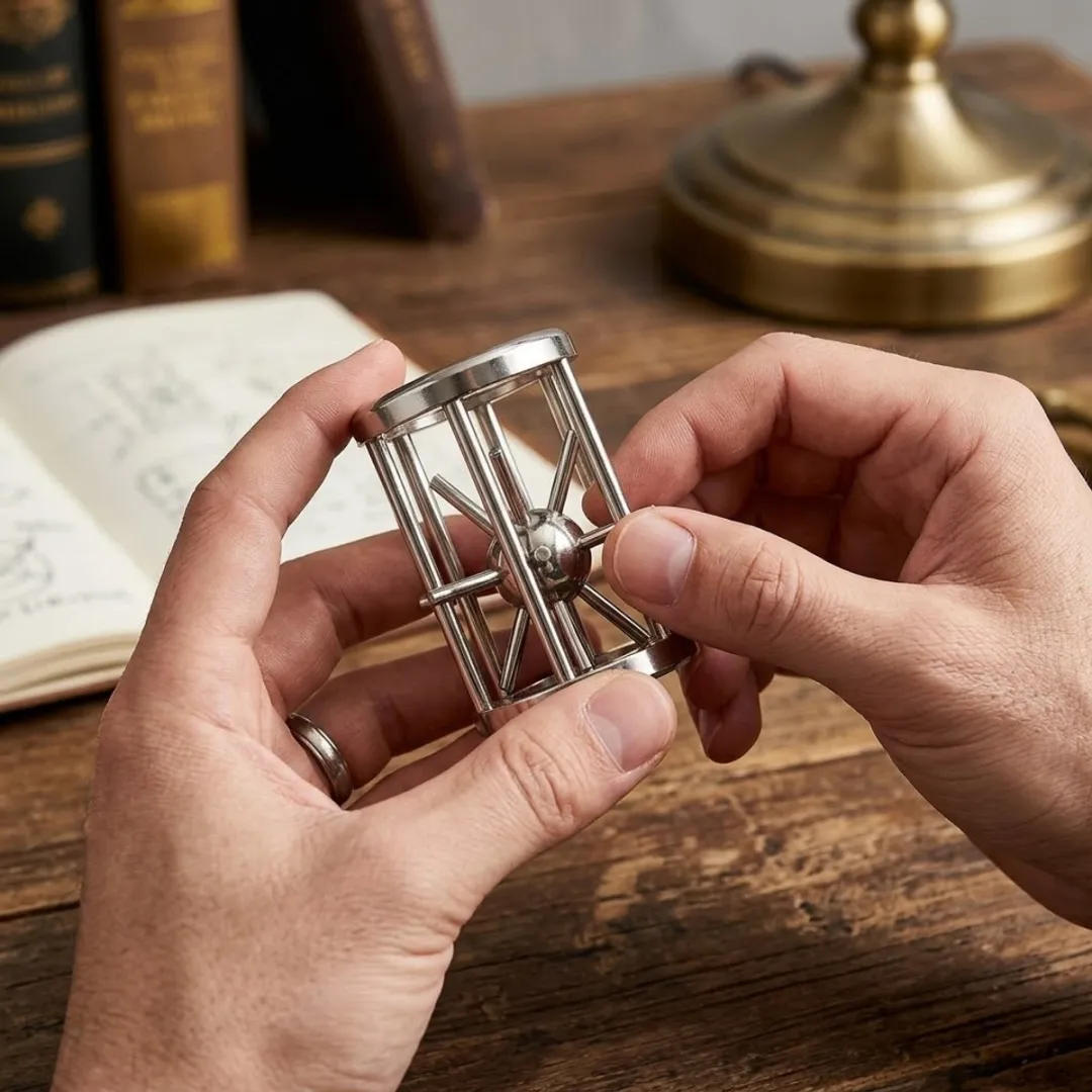 NUVEX Breinbreker Cilinder Puzzel - Zilver