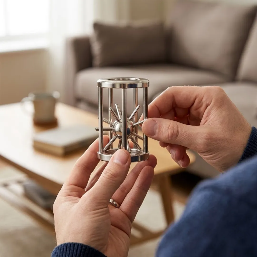 NUVEX Breinbreker Cilinder Puzzel - Zilver