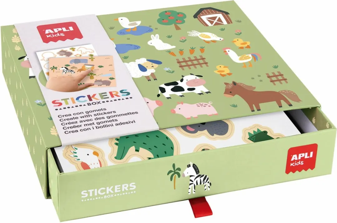 Apli Kids Stickerspel Dieren in de Natuur - afbeelding 3 van 4