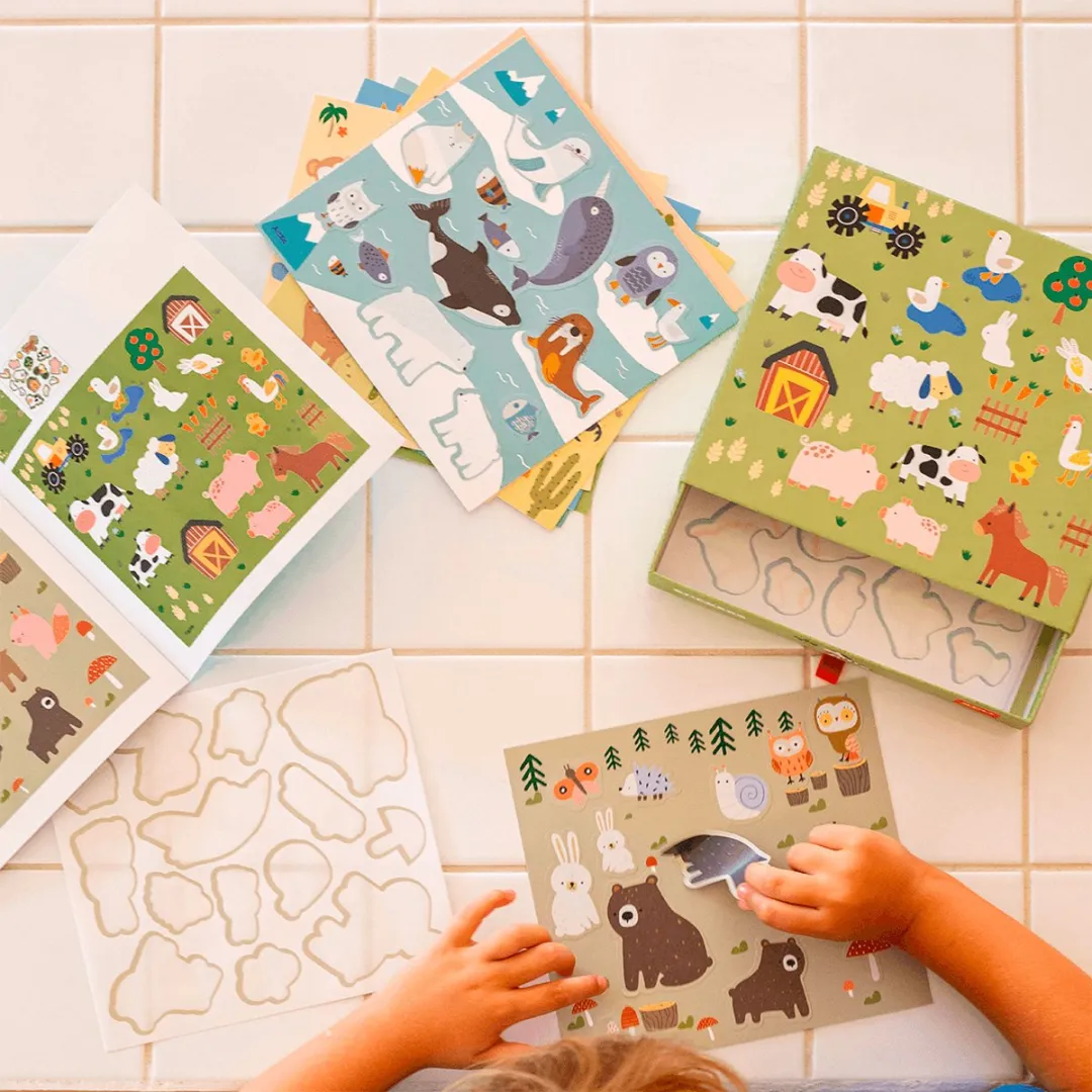 Apli Kids Stickerspel Dieren in de Natuur - afbeelding 2 van 4
