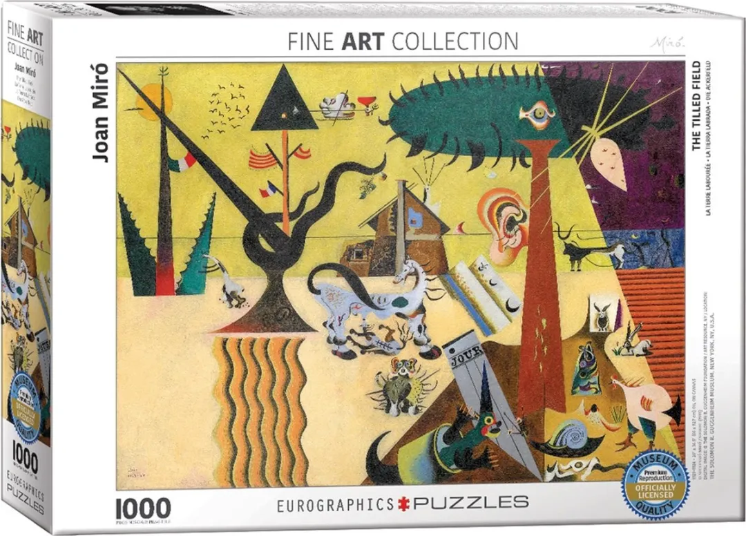 Eurographics Joan Miró Het Carnaval van Harlekijn Legpuzzel 1000 Stuks