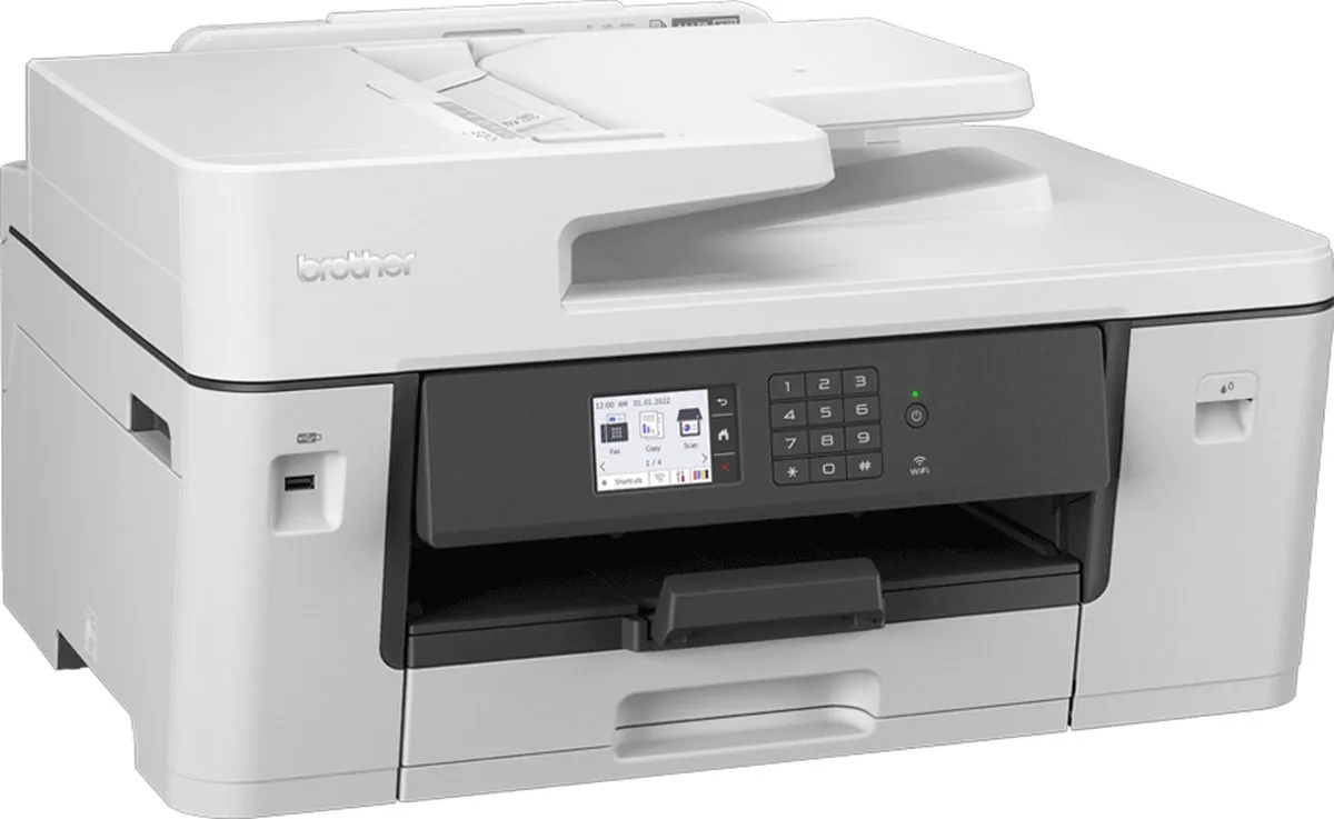 Brother MFC-J6540DW A3 All-in-one Inkjetprinter - Wit/Zwart