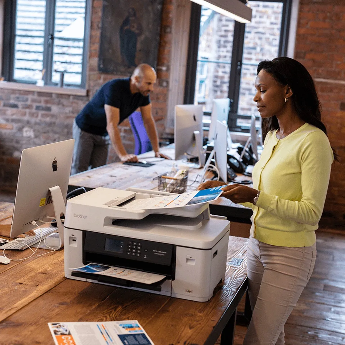 Brother MFC-J6540DW A3 All-in-one Inkjetprinter - Wit/Zwart