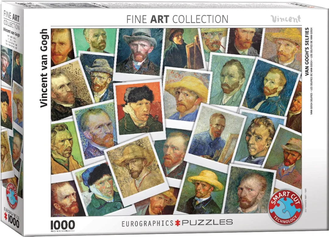 Eurographics Vincent Van Gogh Zelfportretten Legpuzzel 1000 Stuks