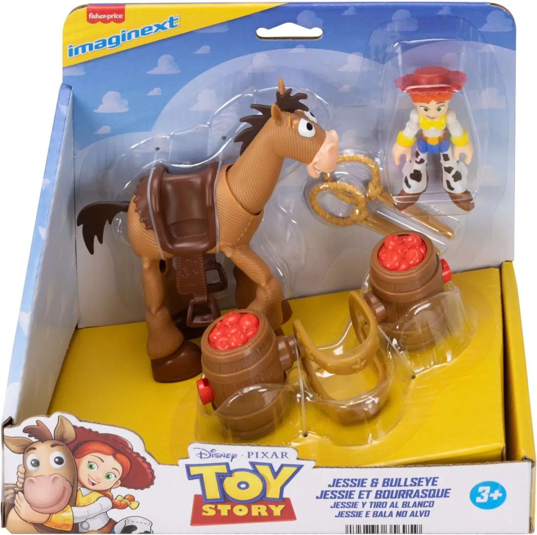 Mattel Toy Story Jessie & Bullseye Actiefiguur Set - Multicolor