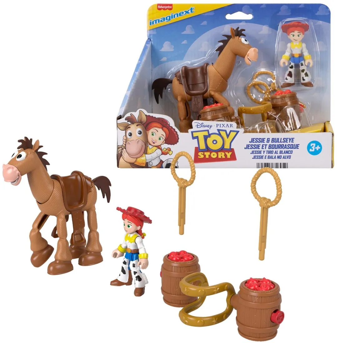 Mattel Toy Story Jessie & Bullseye Actiefiguur Set