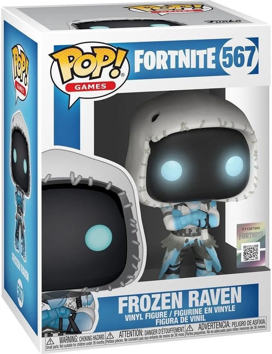 Funko Pop! Games Fortnite Frozen Raven 44730 - Multicolor