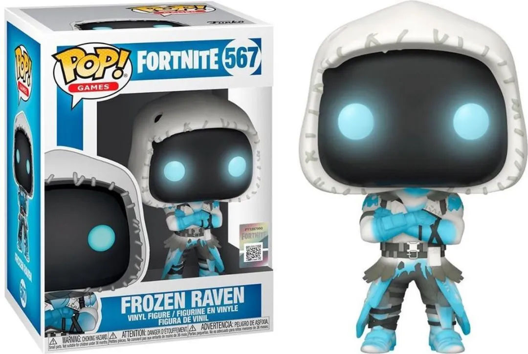 Funko Pop! Games Fortnite Frozen Raven 44730 - Multicolor