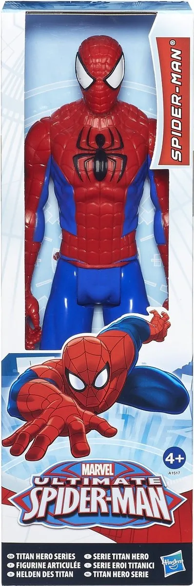 Marvel Avengers Titan Hero Spider-Man - 30cm - Rood