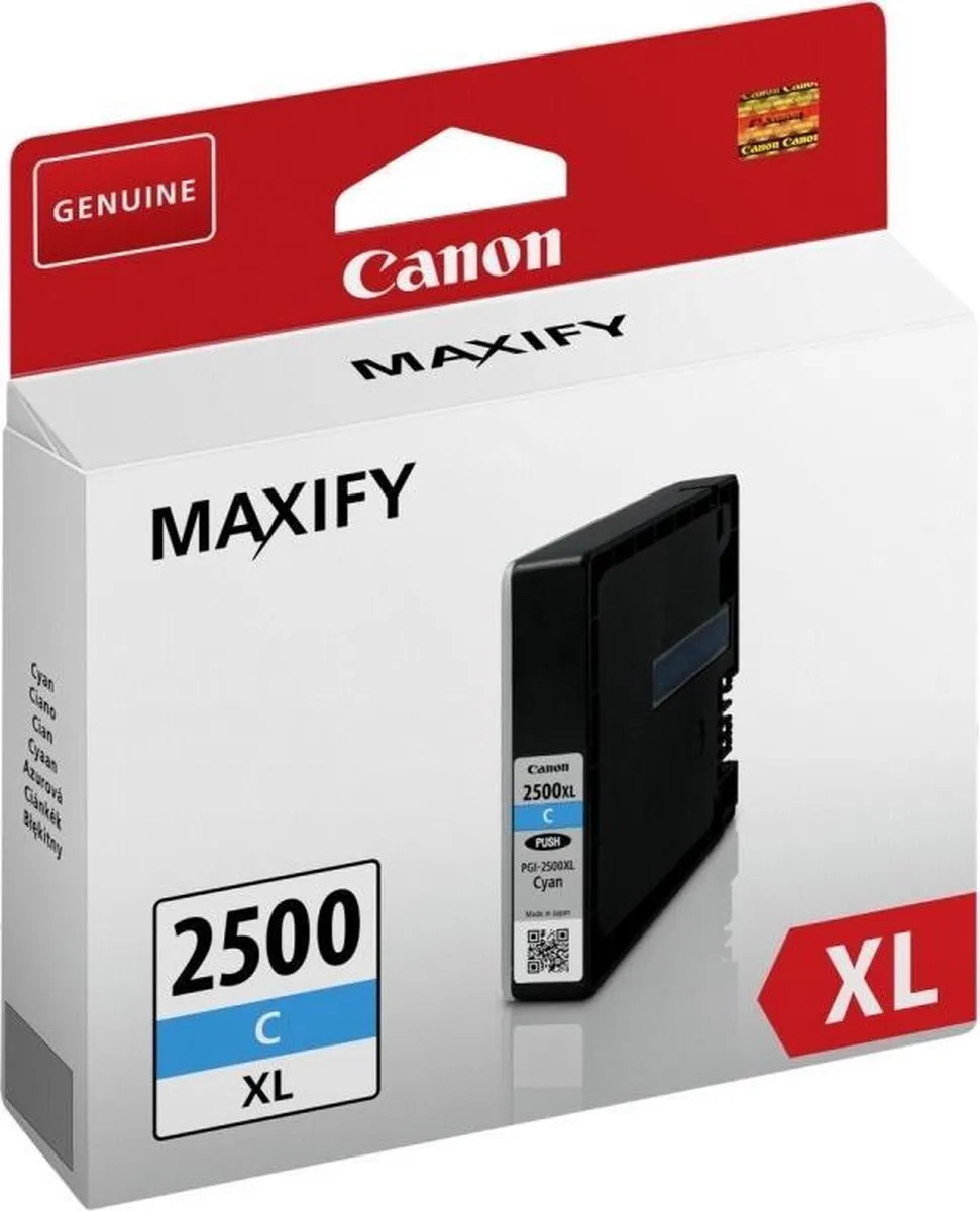 Canon PGI-2500XL Cyaan Inktcartridge