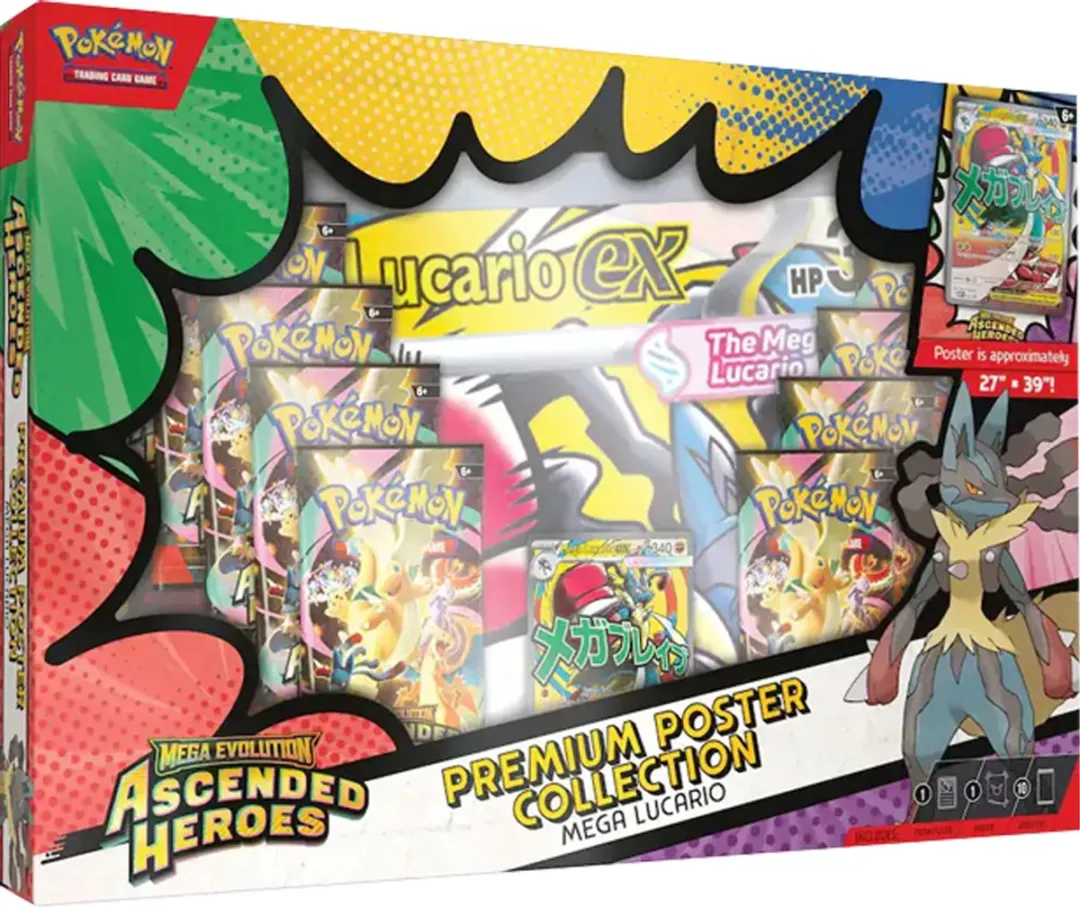 Pokémon TCG ME02.5 Ascended Heroes Premium Poster Collection