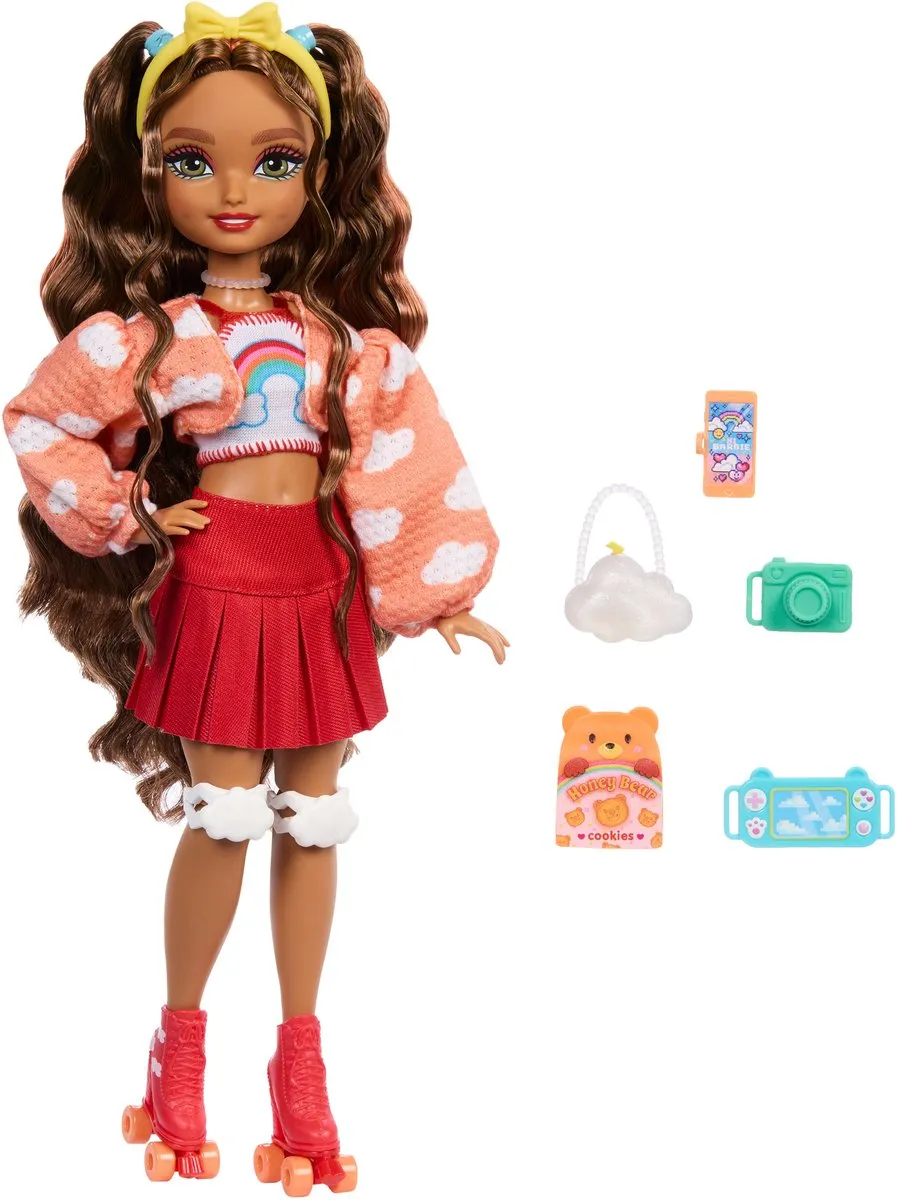 Barbie Dream Besties Skate Teresa - Meerkleurig - afbeelding 6 van 6