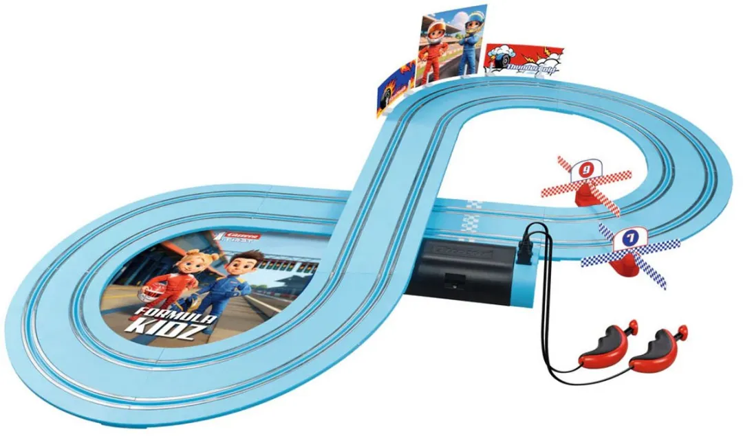 Carrera FIRST Racebaan FormulaKidz CAR20063061 - Blauw vs. Rood