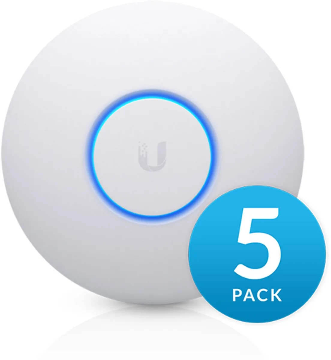 Ubiquiti UniFi nanoHD UAP-nanoHD-5 Accesspoint - 5 Stuks - Wit