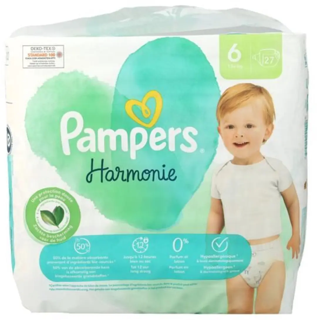 Pampers Harmonie Luiers Maat 6 - 162 Stuks