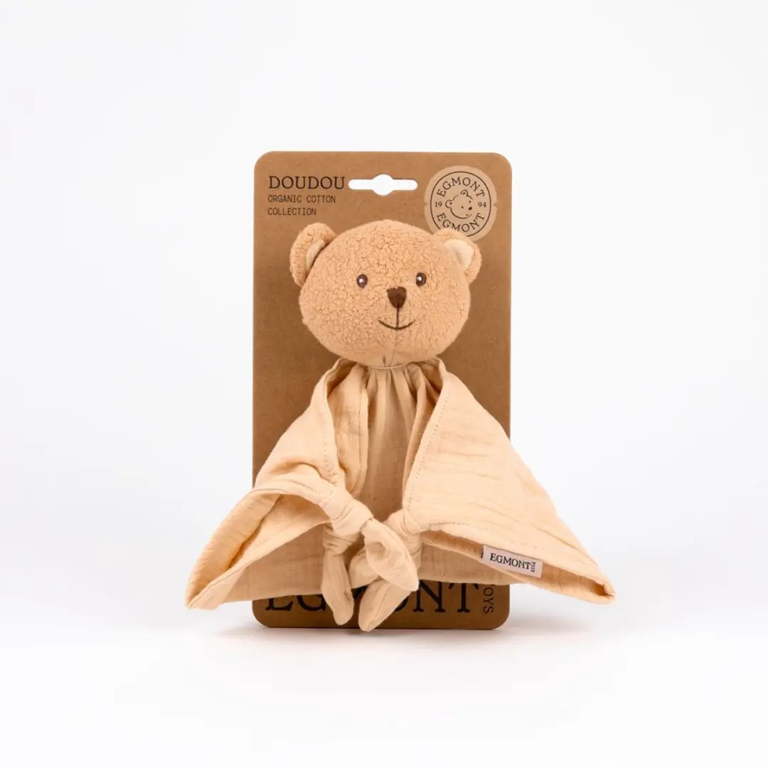 Egmont Toys Beer Marcel Knuffeldoekje 23cm - Beige