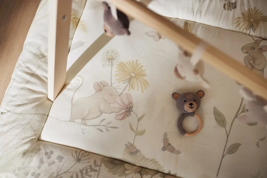 Jollein Boxkleed Dreamy Mouse 75x95cm - Multicolor - afbeelding 4 van 6
