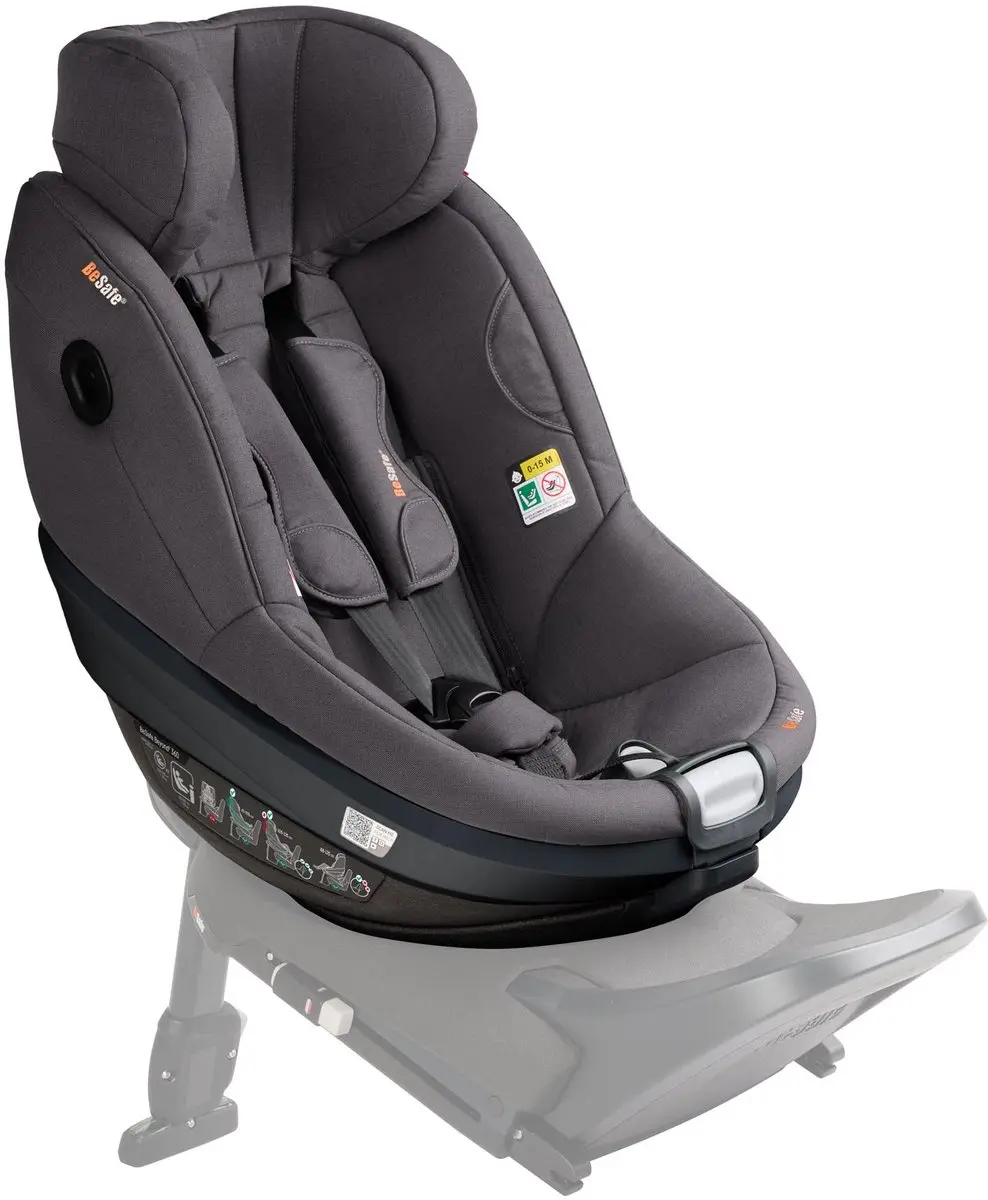 Besafe Beyond² 360 Autostoel 61-125cm - Dark Grey Mélange