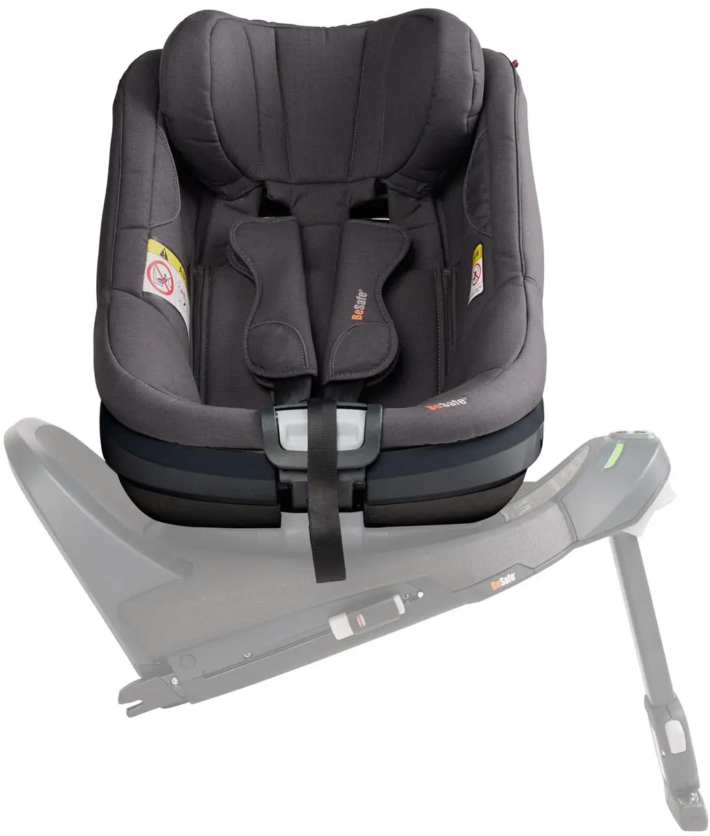 Besafe Beyond² 360 Autostoel 61-125cm - Dark Grey Mélange