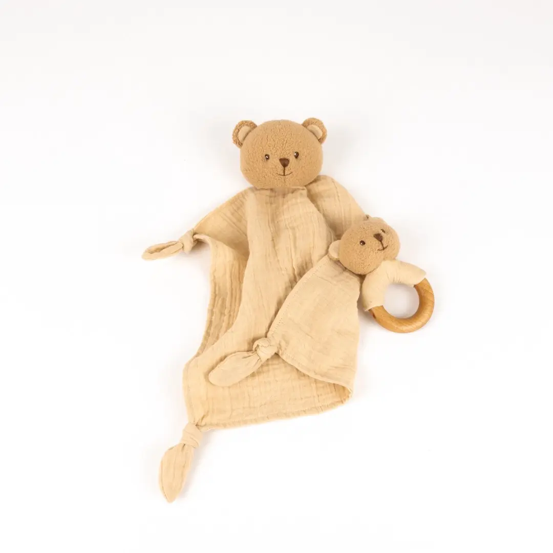 Egmont Toys Marcel de Beer Knuffeldoekje Beige