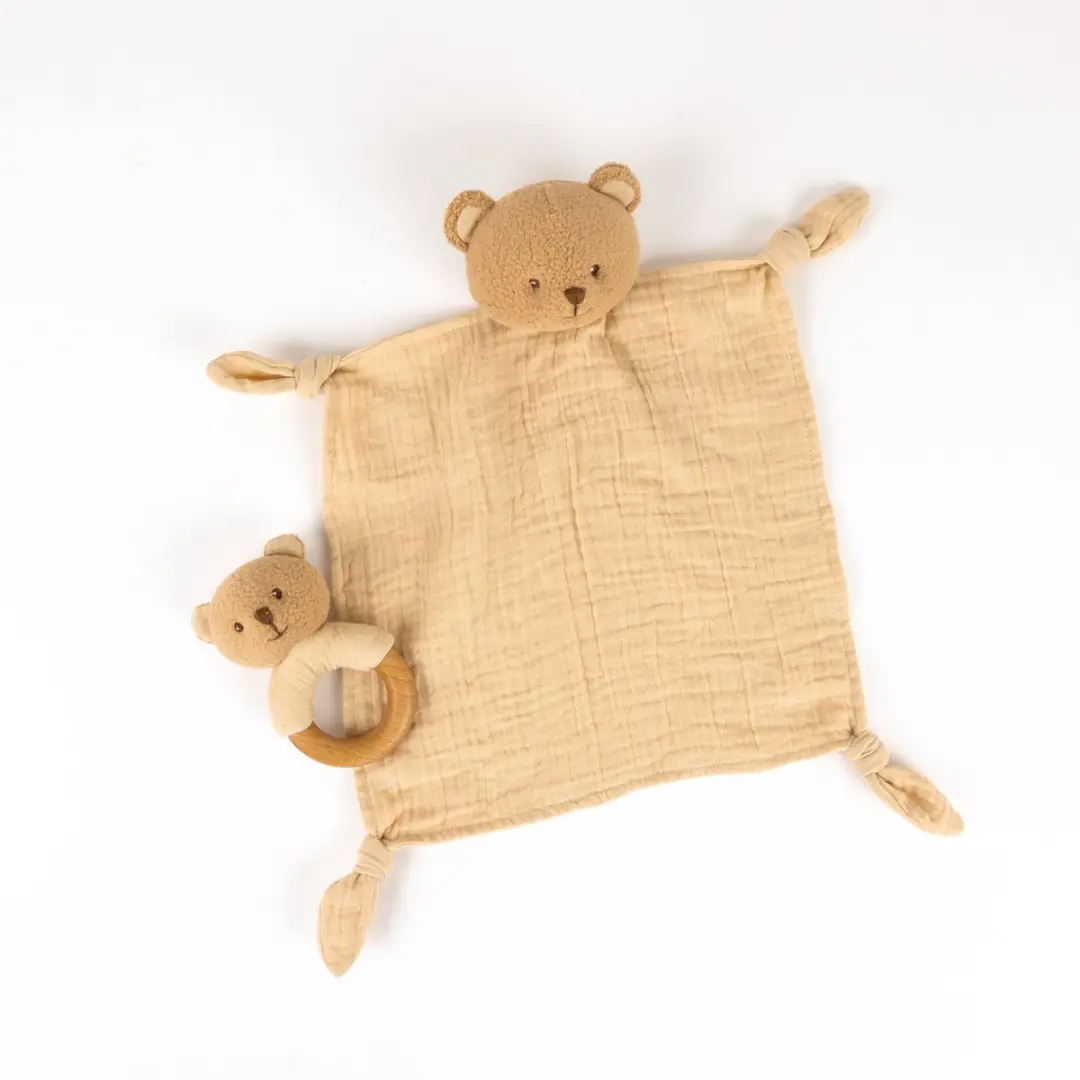 Egmont Toys Marcel de Beer Knuffeldoekje Beige