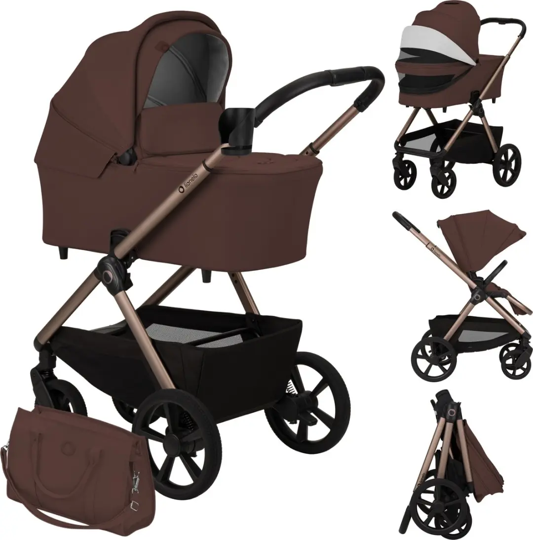Lionelo Carmine 2-in-1 Kinderwagen Reiswieg & Wandelwagen