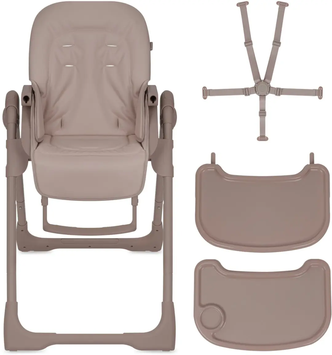 Lionelo Linn Plus Kinderstoel 2-in-1 - Beige/Taupe
