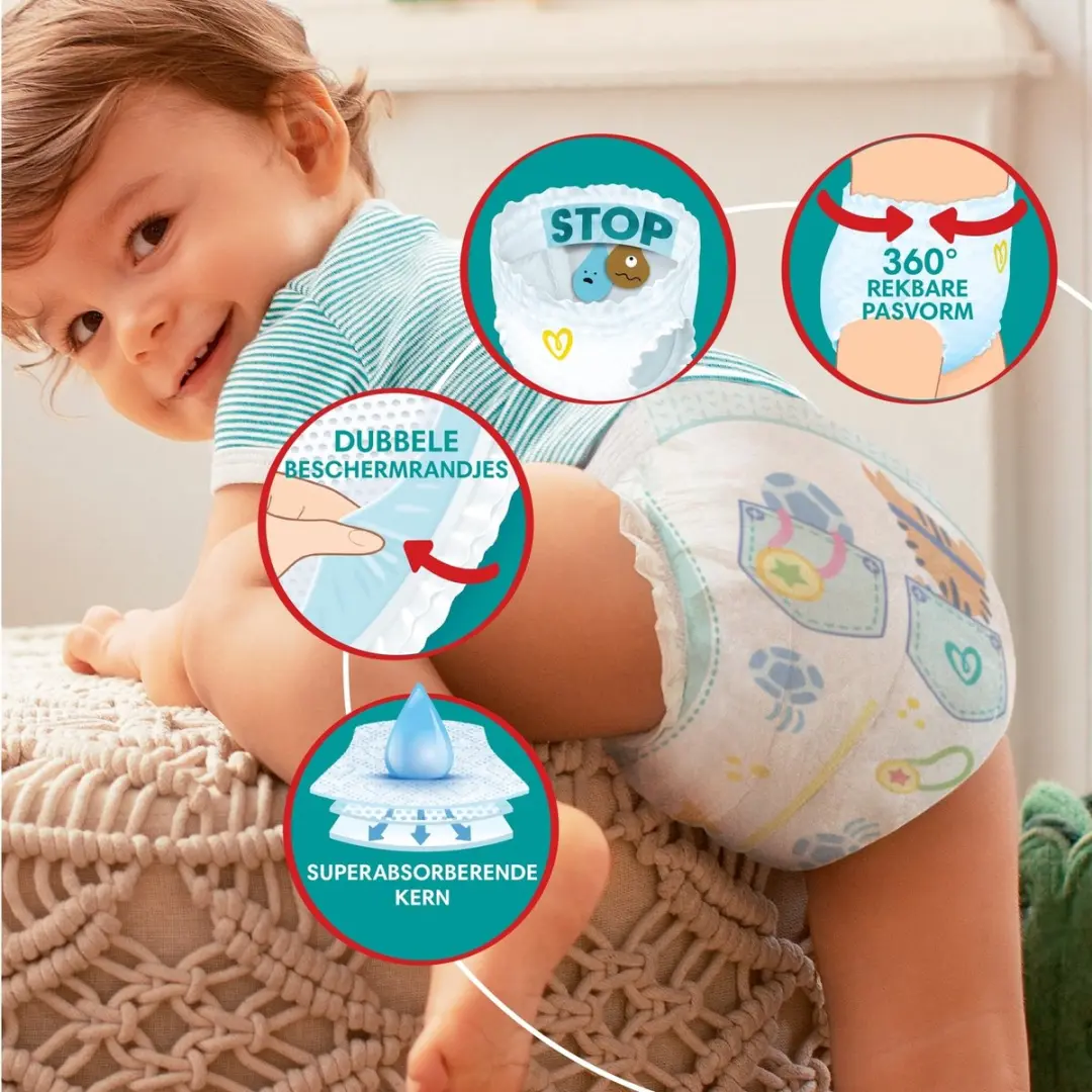 Pampers Baby Dry Pants Maat 6