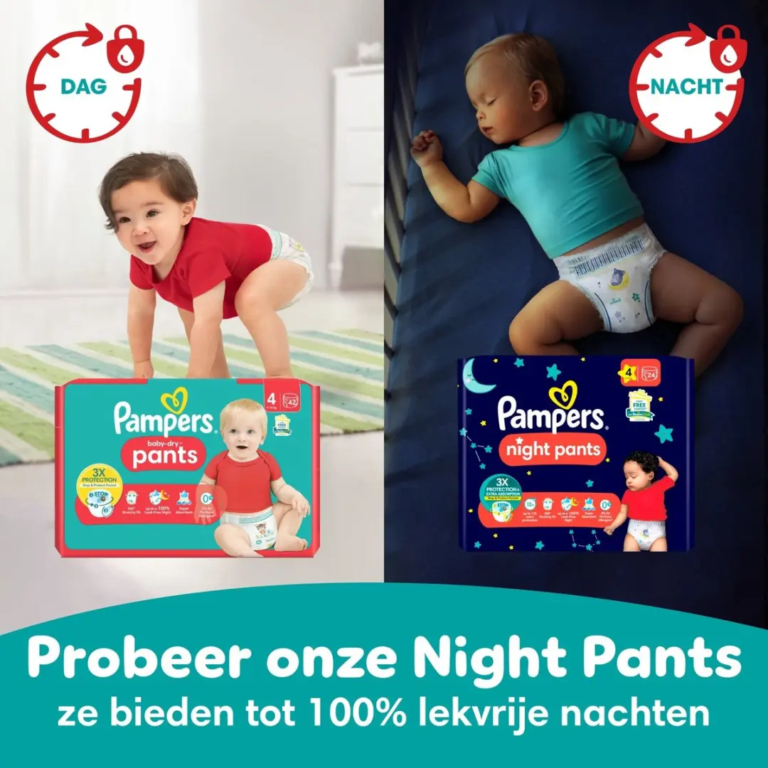 Pampers Baby Dry Pants Maat 6 - 74 Stuks