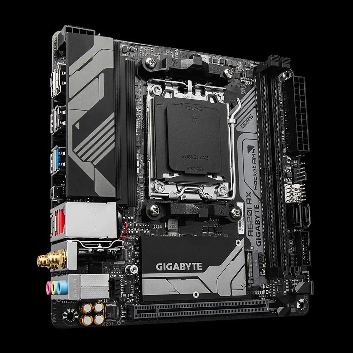 Gigabyte A620I AX Moederbord - AM5 mini ITX - afbeelding 6 van 6