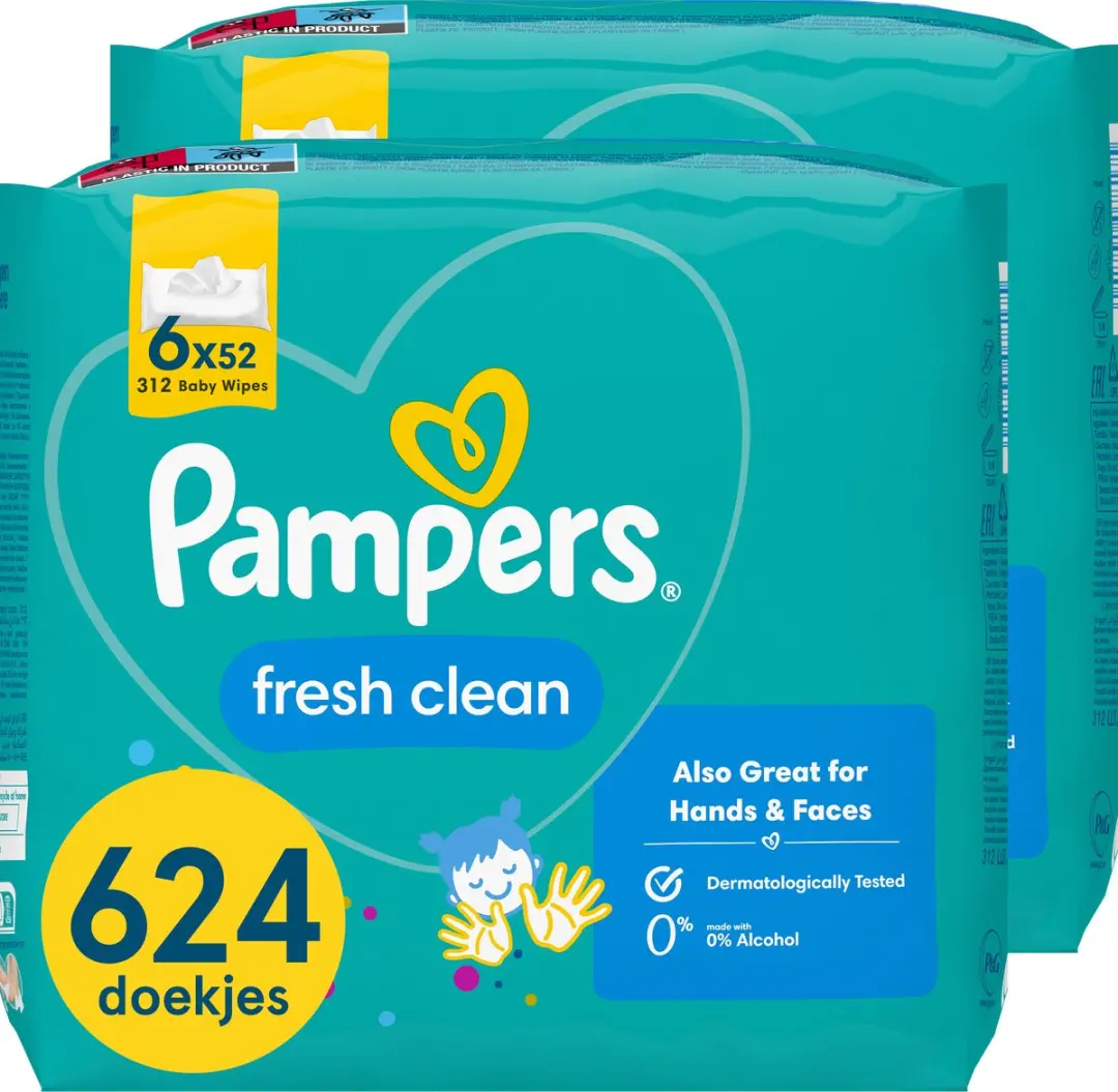 Pampers Fresh Clean Babydoekjes