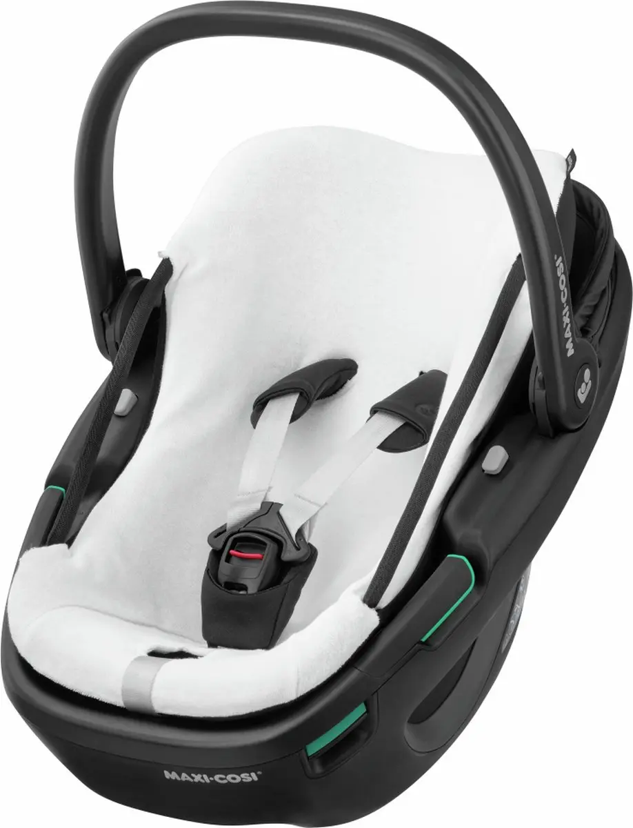 Maxi-Cosi Zomer Autostoelhoes Coral 360 - Biologisch Katoen Natural White