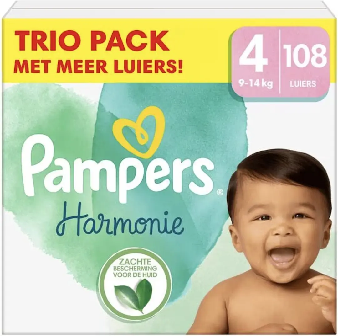 Pampers Harmonie Maat 4 Luier