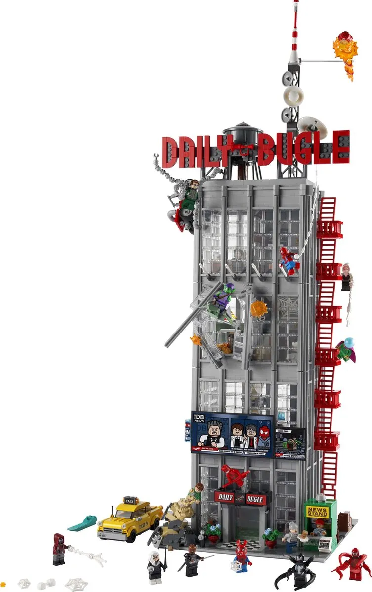 LEGO Spider-Man Daily Bugle 76178 - 25 Minifiguren - afbeelding 3 van 6