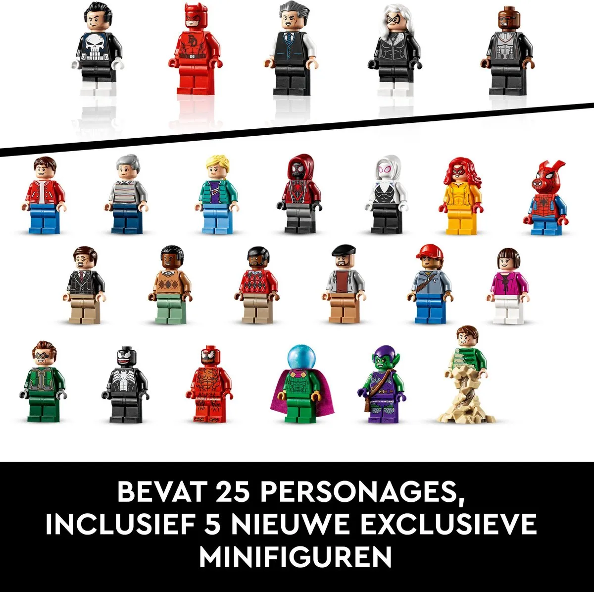 LEGO Spider-Man Daily Bugle 76178 - 25 Minifiguren - afbeelding 4 van 6