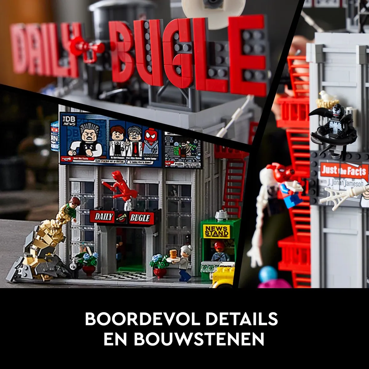 LEGO Spider-Man Daily Bugle 76178 - 25 Minifiguren - afbeelding 6 van 6