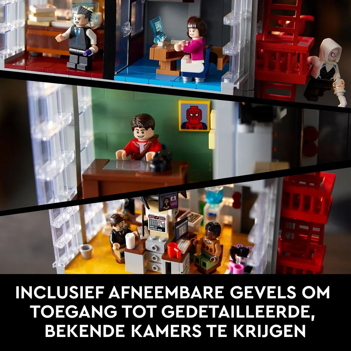 LEGO Spider-Man Daily Bugle 76178 - 25 Minifiguren - afbeelding 5 van 6