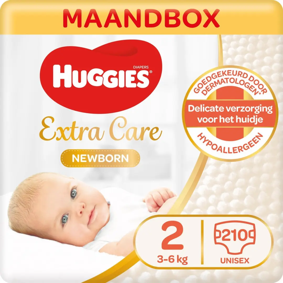 Huggies Luiers Maat 2 210 Stuks